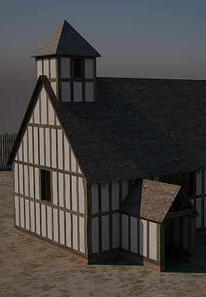 3-D model of the Assembly Church